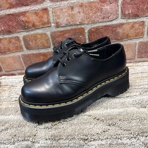 Dr Martens 1461 Quad Platform oxfords women Sz 8 (men’s Sz 7)